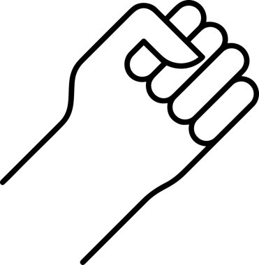 Web, Uygulama, UI / UX, Mobil Arayüz, Akıllı Teknoloji Tasarımı, Dijital Markalaşma, Kullanıcı Etkileşimi Sembolü ve Temiz Tek Renk Biçiminde Modern Grafik Elementi içeren PNG Biçimli El Simgesi Logosu