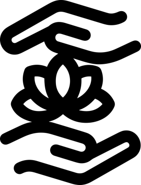 Web, Uygulama, UI / UX, Mobil Arayüz, Akıllı Teknoloji Tasarımı, Dijital Markalaşma, Kullanıcı Etkileşimi Sembolü ve Temiz Tek Renk Biçiminde Modern Grafik Elementi içeren PNG Biçimli El Simgesi Logosu