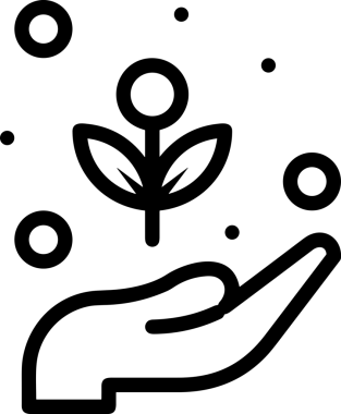 Web, Uygulama, UI / UX, Mobil Arayüz, Akıllı Teknoloji Tasarımı, Dijital Markalaşma, Kullanıcı Etkileşimi Sembolü ve Temiz Tek Renk Biçiminde Modern Grafik Elementi içeren PNG Biçimli El Simgesi Logosu