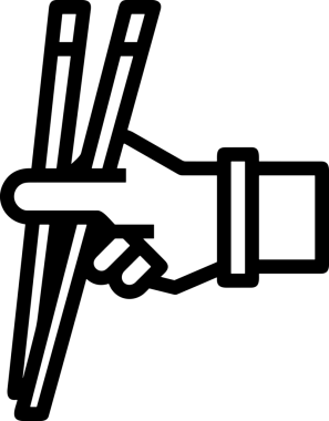 Web, Uygulama, UI / UX, Mobil Arayüz, Akıllı Teknoloji Tasarımı, Dijital Markalaşma, Kullanıcı Etkileşimi Sembolü ve Temiz Tek Renk Biçiminde Modern Grafik Elementi içeren PNG Biçimli El Simgesi Logosu
