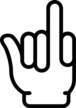 Web, Uygulama, UI / UX, Mobil Arayüz, Akıllı Teknoloji Tasarımı, Dijital Markalaşma, Kullanıcı Etkileşimi Sembolü ve Temiz Tek Renk Biçiminde Modern Grafik Elementi içeren PNG Biçimli El Simgesi Logosu