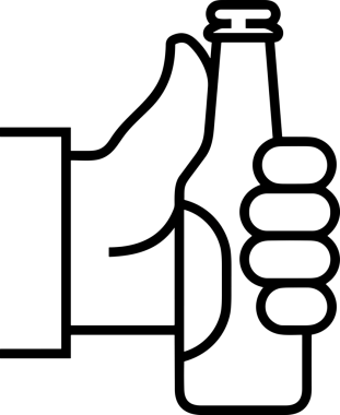 Web, Uygulama, UI / UX, Mobil Arayüz, Akıllı Teknoloji Tasarımı, Dijital Markalaşma, Kullanıcı Etkileşimi Sembolü ve Temiz Tek Renk Biçiminde Modern Grafik Elementi içeren PNG Biçimli El Simgesi Logosu