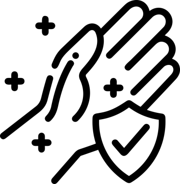 Web, Uygulama, UI / UX, Mobil Arayüz, Akıllı Teknoloji Tasarımı, Dijital Markalaşma, Kullanıcı Etkileşimi Sembolü ve Temiz Tek Renk Biçiminde Modern Grafik Elementi içeren PNG Biçimli El Simgesi Logosu