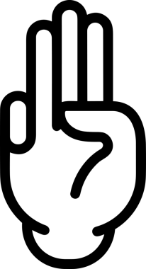 Web, Uygulama, UI / UX, Mobil Arayüz, Akıllı Teknoloji Tasarımı, Dijital Markalaşma, Kullanıcı Etkileşimi Sembolü ve Temiz Tek Renk Biçiminde Modern Grafik Elementi içeren PNG Biçimli El Simgesi Logosu