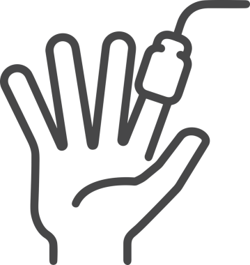 Web, Uygulama, UI / UX, Mobil Arayüz, Akıllı Teknoloji Tasarımı, Dijital Markalaşma, Kullanıcı Etkileşimi Sembolü ve Temiz Tek Renk Biçiminde Modern Grafik Elementi içeren PNG Biçimli El Simgesi Logosu