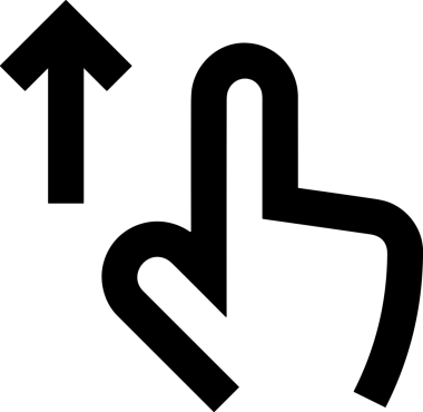 Web, Uygulama, UI / UX, Mobil Arayüz, Akıllı Teknoloji Tasarımı, Dijital Markalaşma, Kullanıcı Etkileşimi Sembolü ve Temiz Tek Renk Biçiminde Modern Grafik Elementi içeren PNG Biçimli El Simgesi Logosu