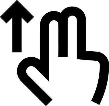 Web, Uygulama, UI / UX, Mobil Arayüz, Akıllı Teknoloji Tasarımı, Dijital Markalaşma, Kullanıcı Etkileşimi Sembolü ve Temiz Tek Renk Biçiminde Modern Grafik Elementi içeren PNG Biçimli El Simgesi Logosu