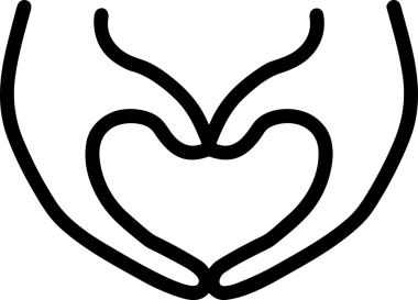 Web, Uygulama, UI / UX, Mobil Arayüz, Akıllı Teknoloji Tasarımı, Dijital Markalaşma, Kullanıcı Etkileşimi Sembolü ve Temiz Tek Renk Biçiminde Modern Grafik Elementi içeren PNG Biçimli El Simgesi Logosu