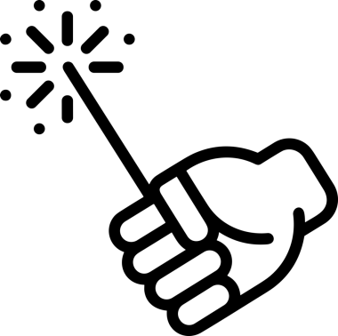 Web, Uygulama, UI / UX, Mobil Arayüz, Akıllı Teknoloji Tasarımı, Dijital Markalaşma, Kullanıcı Etkileşimi Sembolü ve Temiz Tek Renk Biçiminde Modern Grafik Elementi içeren PNG Biçimli El Simgesi Logosu