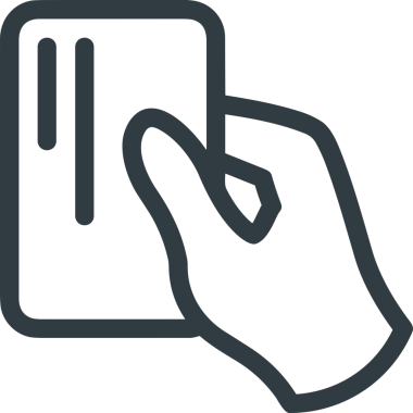 Web, Uygulama, UI / UX, Mobil Arayüz, Akıllı Teknoloji Tasarımı, Dijital Markalaşma, Kullanıcı Etkileşimi Sembolü ve Temiz Tek Renk Biçiminde Modern Grafik Elementi içeren PNG Biçimli El Simgesi Logosu