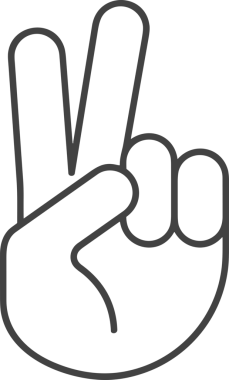 Web, Uygulama, UI / UX, Mobil Arayüz, Akıllı Teknoloji Tasarımı, Dijital Markalaşma, Kullanıcı Etkileşimi Sembolü ve Temiz Tek Renk Biçiminde Modern Grafik Elementi içeren PNG Biçimli El Simgesi Logosu