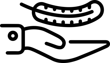 Web, Uygulama, UI / UX, Mobil Arayüz, Akıllı Teknoloji Tasarımı, Dijital Markalaşma, Kullanıcı Etkileşimi Sembolü ve Temiz Tek Renk Biçiminde Modern Grafik Elementi içeren PNG Biçimli El Simgesi Logosu