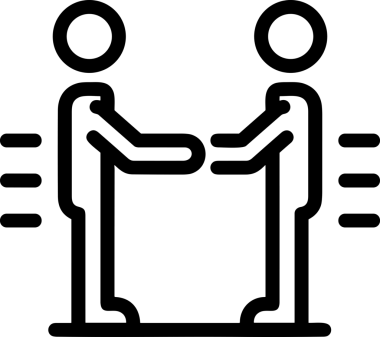 Web, Uygulama, UI / UX, Mobil Arayüz, Akıllı Teknoloji Tasarımı, Dijital Markalaşma, Kullanıcı Etkileşimi Sembolü ve Temiz Tek Renk Biçiminde Modern Grafik Elementi içeren PNG Biçimli El Simgesi Logosu