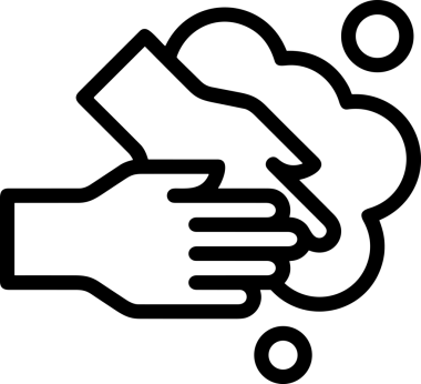 Web, Uygulama, UI / UX, Mobil Arayüz, Akıllı Teknoloji Tasarımı, Dijital Markalaşma, Kullanıcı Etkileşimi Sembolü ve Temiz Tek Renk Biçiminde Modern Grafik Elementi içeren PNG Biçimli El Simgesi Logosu