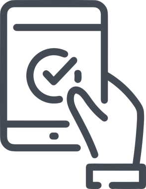 Web, Uygulama, UI / UX, Mobil Arayüz, Akıllı Teknoloji Tasarımı, Dijital Markalaşma, Kullanıcı Etkileşimi Sembolü ve Temiz Tek Renk Biçiminde Modern Grafik Elementi içeren PNG Biçimli El Simgesi Logosu