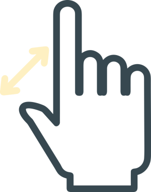 Web, Uygulama, UI / UX, Mobil Arayüz, Akıllı Teknoloji Tasarımı, Dijital Markalaşma, Kullanıcı Etkileşimi Sembolü ve Temiz Tek Renk Biçiminde Modern Grafik Elementi içeren PNG Biçimli El Simgesi Logosu