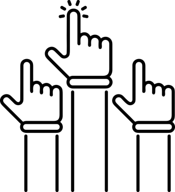 Web, Uygulama, UI / UX, Mobil Arayüz, Akıllı Teknoloji Tasarımı, Dijital Markalaşma, Kullanıcı Etkileşimi Sembolü ve Temiz Tek Renk Biçiminde Modern Grafik Elementi içeren PNG Biçimli El Simgesi Logosu