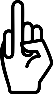 Web, Uygulama, UI / UX, Mobil Arayüz, Akıllı Teknoloji Tasarımı, Dijital Markalaşma, Kullanıcı Etkileşimi Sembolü ve Temiz Tek Renk Biçiminde Modern Grafik Elementi içeren PNG Biçimli El Simgesi Logosu