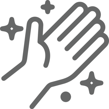 Web, Uygulama, UI / UX, Mobil Arayüz, Akıllı Teknoloji Tasarımı, Dijital Markalaşma, Kullanıcı Etkileşimi Sembolü ve Temiz Tek Renk Biçiminde Modern Grafik Elementi içeren PNG Biçimli El Simgesi Logosu