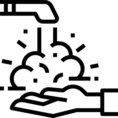 Web, Uygulama, UI / UX, Mobil Arayüz, Akıllı Teknoloji Tasarımı, Dijital Markalaşma, Kullanıcı Etkileşimi Sembolü ve Temiz Tek Renk Biçiminde Modern Grafik Elementi içeren PNG Biçimli El Simgesi Logosu