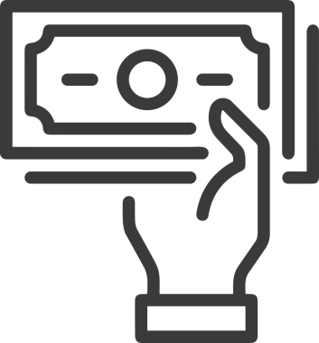 Web, Uygulama, UI / UX, Mobil Arayüz, Akıllı Teknoloji Tasarımı, Dijital Markalaşma, Kullanıcı Etkileşimi Sembolü ve Temiz Tek Renk Biçiminde Modern Grafik Elementi içeren PNG Biçimli El Simgesi Logosu