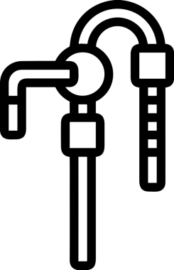 Web, Uygulama, UI / UX, Mobil Arayüz, Akıllı Teknoloji Tasarımı, Dijital Markalaşma, Kullanıcı Etkileşimi Sembolü ve Temiz Tek Renk Biçiminde Modern Grafik Elementi içeren PNG Biçimli El Simgesi Logosu