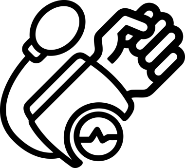 Web, Uygulama, UI / UX, Mobil Arayüz, Akıllı Teknoloji Tasarımı, Dijital Markalaşma, Kullanıcı Etkileşimi Sembolü ve Temiz Tek Renk Biçiminde Modern Grafik Elementi içeren PNG Biçimli El Simgesi Logosu