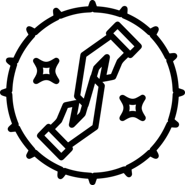 Web, Uygulama, UI / UX, Mobil Arayüz, Akıllı Teknoloji Tasarımı, Dijital Markalaşma, Kullanıcı Etkileşimi Sembolü ve Temiz Tek Renk Biçiminde Modern Grafik Elementi içeren PNG Biçimli El Simgesi Logosu