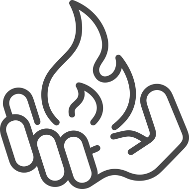 Web, Uygulama, UI / UX, Mobil Arayüz, Akıllı Teknoloji Tasarımı, Dijital Markalaşma, Kullanıcı Etkileşimi Sembolü ve Temiz Tek Renk Biçiminde Modern Grafik Elementi içeren PNG Biçimli El Simgesi Logosu