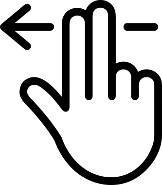 Web, Uygulama, UI / UX, Mobil Arayüz, Akıllı Teknoloji Tasarımı, Dijital Markalaşma, Kullanıcı Etkileşimi Sembolü ve Temiz Tek Renk Biçiminde Modern Grafik Elementi içeren PNG Biçimli El Simgesi Logosu