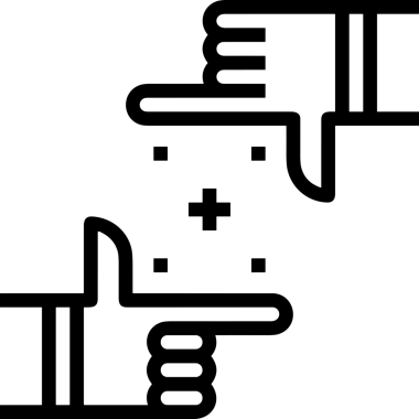 Web, Uygulama, UI / UX, Mobil Arayüz, Akıllı Teknoloji Tasarımı, Dijital Markalaşma, Kullanıcı Etkileşimi Sembolü ve Temiz Tek Renk Biçiminde Modern Grafik Elementi içeren PNG Biçimli El Simgesi Logosu