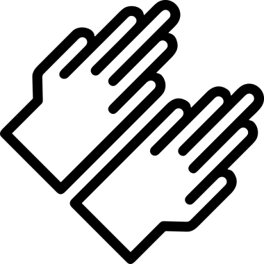 Web, Uygulama, UI / UX, Mobil Arayüz, Akıllı Teknoloji Tasarımı, Dijital Markalaşma, Kullanıcı Etkileşimi Sembolü ve Temiz Tek Renk Biçiminde Modern Grafik Elementi içeren PNG Biçimli El Simgesi Logosu