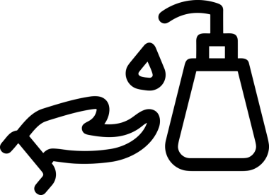 Web, Uygulama, UI / UX, Mobil Arayüz, Akıllı Teknoloji Tasarımı, Dijital Markalaşma, Kullanıcı Etkileşimi Sembolü ve Temiz Tek Renk Biçiminde Modern Grafik Elementi içeren PNG Biçimli El Simgesi Logosu