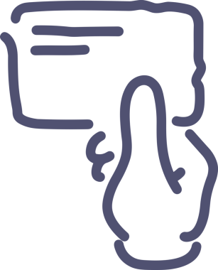 Web, Uygulama, UI / UX, Mobil Arayüz, Akıllı Teknoloji Tasarımı, Dijital Markalaşma, Kullanıcı Etkileşimi Sembolü ve Temiz Tek Renk Biçiminde Modern Grafik Elementi içeren PNG Biçimli El Simgesi Logosu