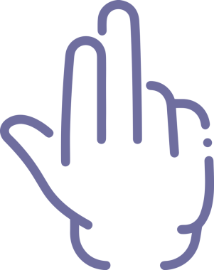 Web, Uygulama, UI / UX, Mobil Arayüz, Akıllı Teknoloji Tasarımı, Dijital Markalaşma, Kullanıcı Etkileşimi Sembolü ve Temiz Tek Renk Biçiminde Modern Grafik Elementi içeren PNG Biçimli El Simgesi Logosu