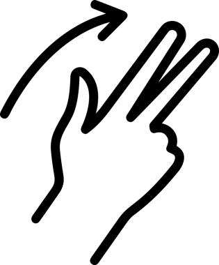 Web, Uygulama, UI / UX, Mobil Arayüz, Akıllı Teknoloji Tasarımı, Dijital Markalaşma, Kullanıcı Etkileşimi Sembolü ve Temiz Tek Renk Biçiminde Modern Grafik Elementi içeren PNG Biçimli El Simgesi Logosu