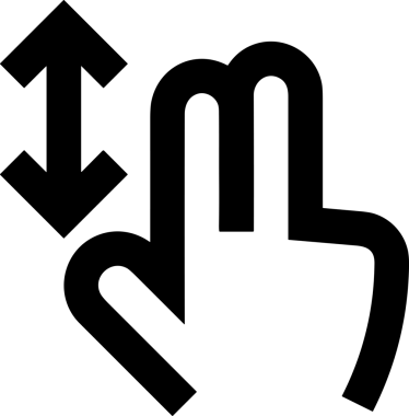 Web, Uygulama, UI / UX, Mobil Arayüz, Akıllı Teknoloji Tasarımı, Dijital Markalaşma, Kullanıcı Etkileşimi Sembolü ve Temiz Tek Renk Biçiminde Modern Grafik Elementi içeren PNG Biçimli El Simgesi Logosu