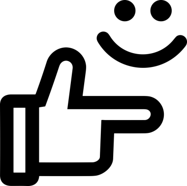 Web, Uygulama, UI / UX, Mobil Arayüz, Akıllı Teknoloji Tasarımı, Dijital Markalaşma, Kullanıcı Etkileşimi Sembolü ve Temiz Tek Renk Biçiminde Modern Grafik Elementi içeren PNG Biçimli El Simgesi Logosu