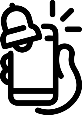 Web, Uygulama, UI / UX, Mobil Arayüz, Akıllı Teknoloji Tasarımı, Dijital Markalaşma, Kullanıcı Etkileşimi Sembolü ve Temiz Tek Renk Biçiminde Modern Grafik Elementi içeren PNG Biçimli El Simgesi Logosu