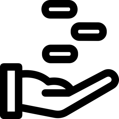 Web, Uygulama, UI / UX, Mobil Arayüz, Akıllı Teknoloji Tasarımı, Dijital Markalaşma, Kullanıcı Etkileşimi Sembolü ve Temiz Tek Renk Biçiminde Modern Grafik Elementi içeren PNG Biçimli El Simgesi Logosu
