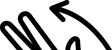 Web, Uygulama, UI / UX, Mobil Arayüz, Akıllı Teknoloji Tasarımı, Dijital Markalaşma, Kullanıcı Etkileşimi Sembolü ve Temiz Tek Renk Biçiminde Modern Grafik Elementi içeren PNG Biçimli El Simgesi Logosu