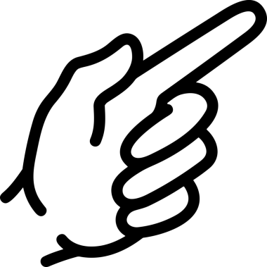 Web, Uygulama, UI / UX, Mobil Arayüz, Akıllı Teknoloji Tasarımı, Dijital Markalaşma, Kullanıcı Etkileşimi Sembolü ve Temiz Tek Renk Biçiminde Modern Grafik Elementi içeren PNG Biçimli El Simgesi Logosu