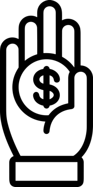 Web, Uygulama, UI / UX, Mobil Arayüz, Akıllı Teknoloji Tasarımı, Dijital Markalaşma, Kullanıcı Etkileşimi Sembolü ve Temiz Tek Renk Biçiminde Modern Grafik Elementi içeren PNG Biçimli El Simgesi Logosu