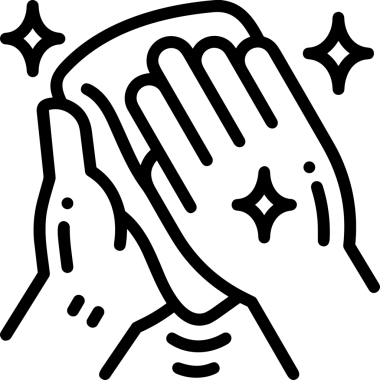 Web, Uygulama, UI / UX, Mobil Arayüz, Akıllı Teknoloji Tasarımı, Dijital Markalaşma, Kullanıcı Etkileşimi Sembolü ve Temiz Tek Renk Biçiminde Modern Grafik Elementi içeren PNG Biçimli El Simgesi Logosu