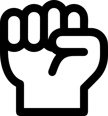 Web, Uygulama, UI / UX, Mobil Arayüz, Akıllı Teknoloji Tasarımı, Dijital Markalaşma, Kullanıcı Etkileşimi Sembolü ve Temiz Tek Renk Biçiminde Modern Grafik Elementi içeren PNG Biçimli El Simgesi Logosu