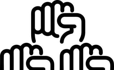 Web, Uygulama, UI / UX, Mobil Arayüz, Akıllı Teknoloji Tasarımı, Dijital Markalaşma, Kullanıcı Etkileşimi Sembolü ve Temiz Tek Renk Biçiminde Modern Grafik Elementi içeren PNG Biçimli El Simgesi Logosu