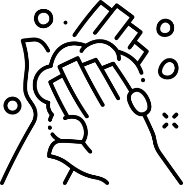 Web, Uygulama, UI / UX, Mobil Arayüz, Akıllı Teknoloji Tasarımı, Dijital Markalaşma, Kullanıcı Etkileşimi Sembolü ve Temiz Tek Renk Biçiminde Modern Grafik Elementi içeren PNG Biçimli El Simgesi Logosu