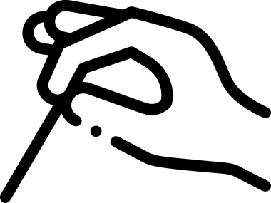 Web, Uygulama, UI / UX, Mobil Arayüz, Akıllı Teknoloji Tasarımı, Dijital Markalaşma, Kullanıcı Etkileşimi Sembolü ve Temiz Tek Renk Biçiminde Modern Grafik Elementi içeren PNG Biçimli El Simgesi Logosu