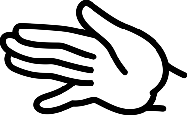 Web, Uygulama, UI / UX, Mobil Arayüz, Akıllı Teknoloji Tasarımı, Dijital Markalaşma, Kullanıcı Etkileşimi Sembolü ve Temiz Tek Renk Biçiminde Modern Grafik Elementi içeren PNG Biçimli El Simgesi Logosu