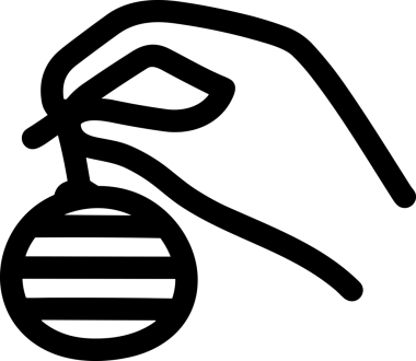 Web, Uygulama, UI / UX, Mobil Arayüz, Akıllı Teknoloji Tasarımı, Dijital Markalaşma, Kullanıcı Etkileşimi Sembolü ve Temiz Tek Renk Biçiminde Modern Grafik Elementi içeren PNG Biçimli El Simgesi Logosu